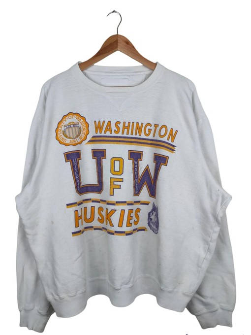 Vintage University of Washington Sweatshirt - Official College Apparel - NCAA Shirts for Women