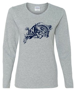 Vintage Vermont Catamounts Arch Logo Long Shirt, Unisex Sweatshirt Hoodie for NCAA Fans