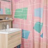 Vintage Vibes Retro Bathroom Decor Set - Shower Curtain, Tub Curtain, and Bathroom Accessories