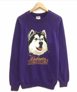 Vintage Washington Huskies Football Team Sweatshirt, NCAA College Shirt