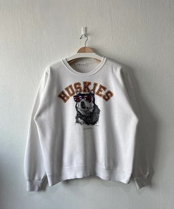 Vintage Washington Huskies Rose Bowl Football Sweatshirt, NCAA Retro College Shirt