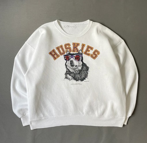 Vintage Washington Huskies Rose Bowl Football Sweatshirt, NCAA Retro College Shirt - Image 2