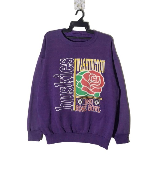 Vintage Washington Huskies Rose Bowl Jumper Sweatshirt, NCAA College Shirt