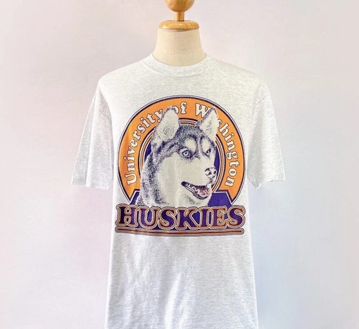 Vintage Washington Huskies Rose Bowl T-Shirt, NCAA Sweatshirt for Her