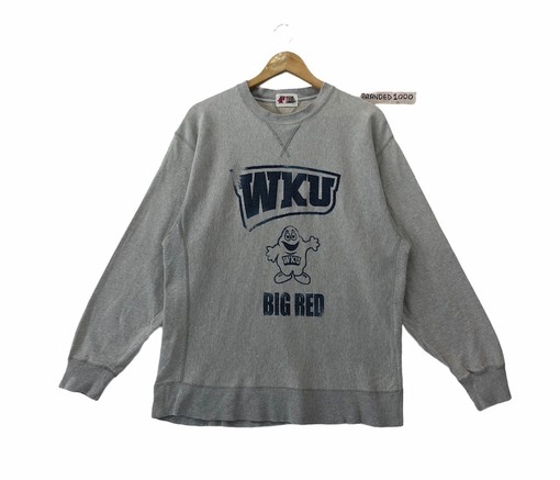 Vintage Western Kentucky University Big Logo Sweatshirt | NCAA Shirts for Men and Women