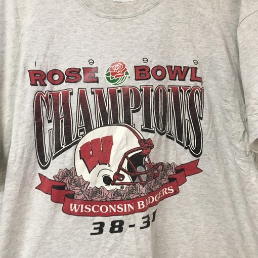 Vintage Wisconsin Badger State Pullover Sweatshirt - University Football Fan Gear, Ideal for Game Day - Image 2