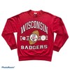Vintage Wisconsin Badgers Rugby Sweatshirt from 1991, Wisconsin Travel Gift, University Student Gift for Sports Lovers
