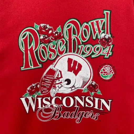 Vintage Wisconsin Badgers Sweatshirt from 1994, Perfect Gift for NCAA Fans for College Students - Image 2
