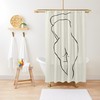 Vintage Women Illustration Shower Curtain | Waterproof Bath Curtain | Vintage Women Design | Rustic Bathroom Decor