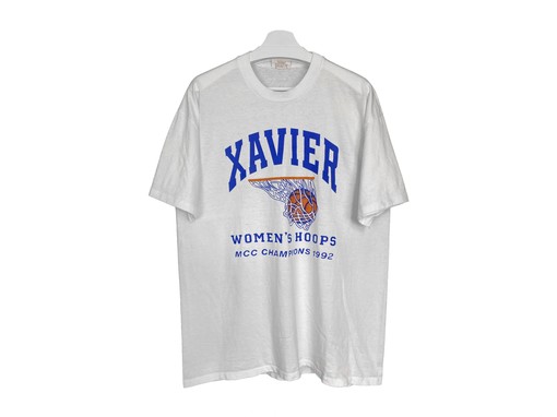 Vintage Xavier Women's Hoops Champions 1992 Collection with NCAA Shirts for Women