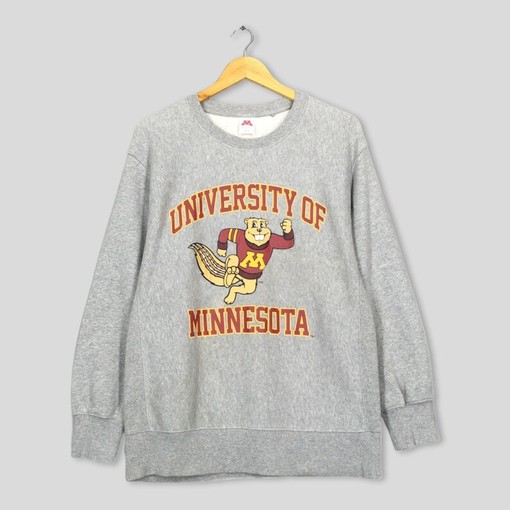 Vintage Y2K University Of Minnesota NCAA Sweatshirt Medium, University Of Minnesota Sweater Perfect Gift