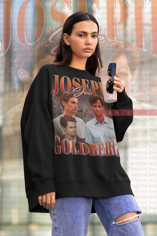 Vintage You TV Show Sweater featuring Penn Badgley as Joe Goldberg and Victoria Pedretti as Love Quinn