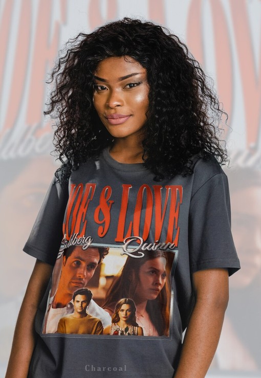 Vintage You TV Show Tee featuring Joe Goldberg and Love Quinn played by Penn Badgley and Victoria Pedretti