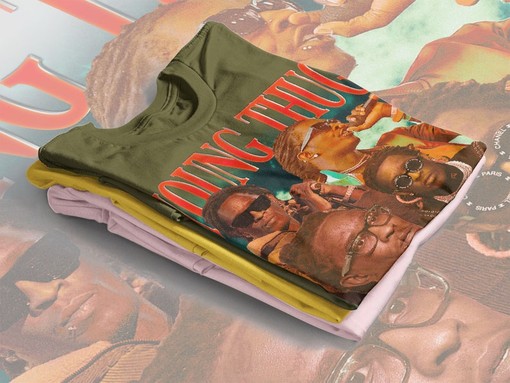 Vintage Young Thug Shirt for Men - Music Gifts for Movie Fans - Image 4