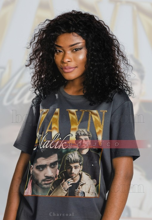 Vintage Zayn Malik Homage Tee, Retro 90s Boyband Concert Shirt