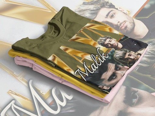 Vintage Zayn Malik Homage Tee, Retro 90s Boyband Concert Shirt - Image 4