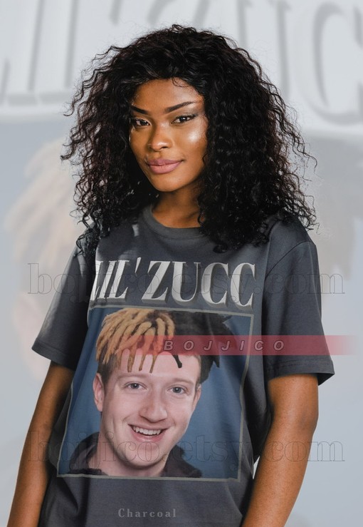 Vintage Zuckerberg Tee - Rapper Shirt for Men - Classic Movie T Shirts