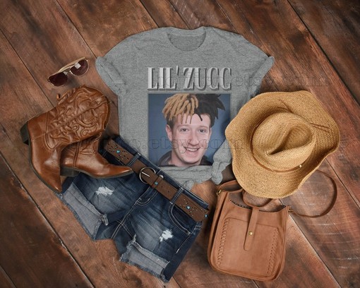 Vintage Zuckerberg Tee - Rapper Shirt for Men - Classic Movie T Shirts - Image 3