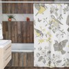 Vintage-Inspired Toile Shower Curtain | Classic Bathroom Decor | Elegant Vintage Bath Accessory Shower Curtains