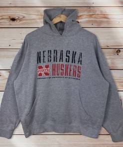 Vintage-Style University of Nebraska Huskers Pullover Hoodie and Sweater - NCAA Edition