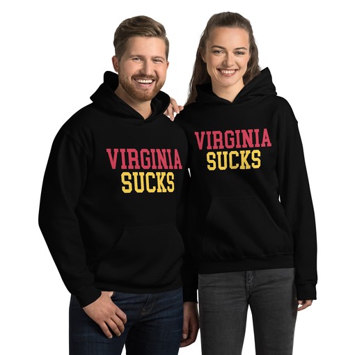 Virginia Sucks Maryland Rivalry Hoodie Sweatshirt Shirt - NCAA Shirts for Men - Image 2