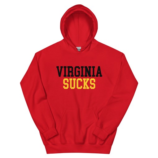 Virginia Sucks Maryland Rivalry Hoodie Sweatshirt Sport Shirt - NCAA Shirts for Women