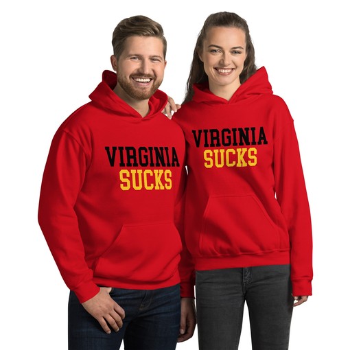Virginia Sucks Maryland Rivalry Hoodie Sweatshirt Sport Shirt - NCAA Shirts for Women - Image 2