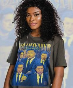 Volodymyr Zelensky T-shirt, Stand With Ukraine President Tee