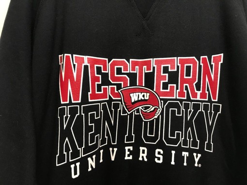 WKU Hilltoppers Vintage Black Sweatshirt, Retro NCAA Apparel for Women - Image 2