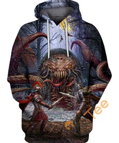 War God's Will Viking 3D All Over Print Custom Hoodie