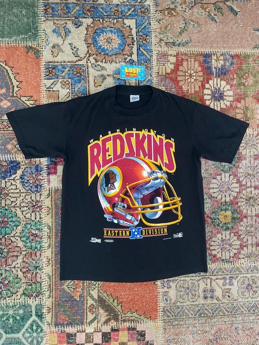 Was Redskins Helmet Logo 1992 Vintage Style NFL Sweatshirt T-shirt - Ideal Gift for Football Fans