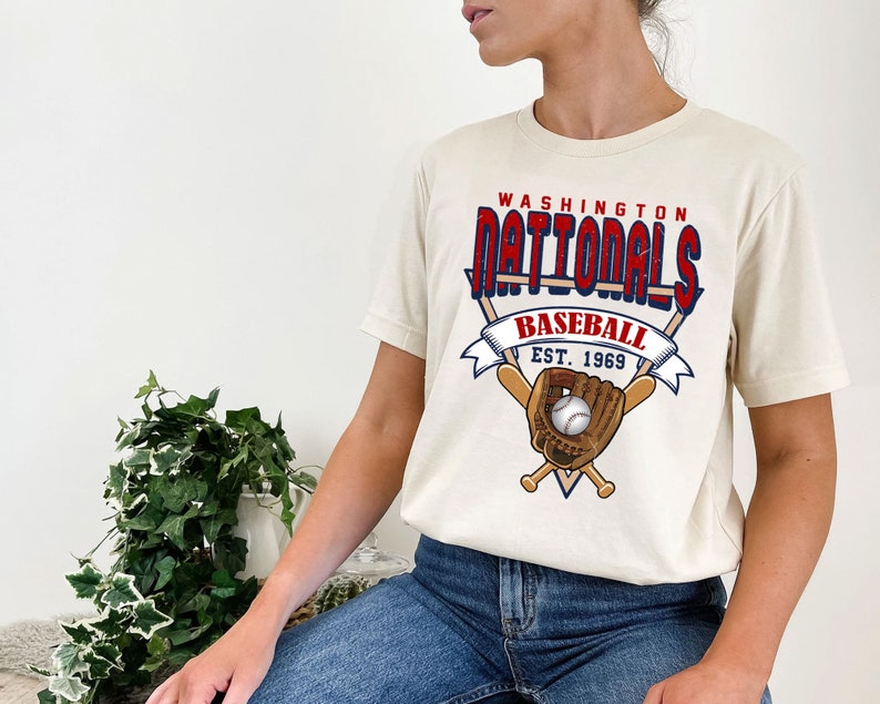 Washington Baseball Crewneck Sweatshirt, Perfect Gift For MLB Fans - Image 4
