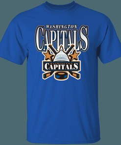 Washington Capitals CAPITOL 2 Retro NHL T-Shirt Sweatshirt Hoodie - A Must-Have For Hockey Fans