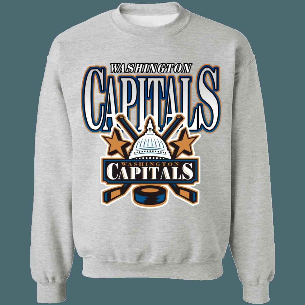 Washington Capitals CAPITOL Retro NHL Sweatshirt Hoodie TShirt - Ideal For NHL Lovers - Image 3