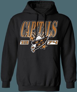 Washington Capitals EAGLE Retro NHL Hoodie Sweatshirt Sport Shirt - A Must-Have For Hockey Fans