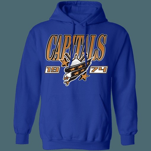 Washington Capitals EAGLE Retro NHL Hoodie Sweatshirt Sport Shirt - A Must-Have For Hockey Fans - Image 3