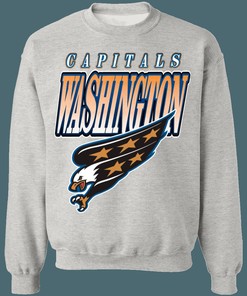 Washington Capitals EAGLE Vintage NHL Sweatshirt Hoodie TShirt - Perfect Gift For Fans of NHL