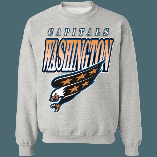 Washington Capitals EAGLE Vintage NHL Sweatshirt Hoodie TShirt - Perfect Gift For Fans of NHL