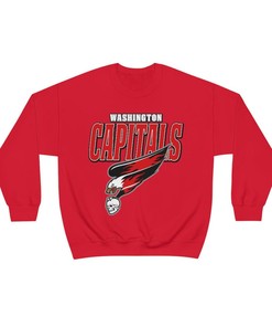 Washington Capitals HALLOWEEN Retro NHL Sweatshirt Hoodie TShirt - Ideal For NHL Lovers