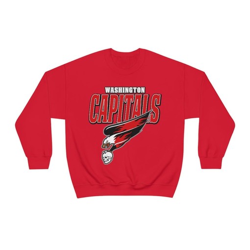 Washington Capitals HALLOWEEN Retro NHL Sweatshirt Hoodie TShirt - Ideal For NHL Lovers