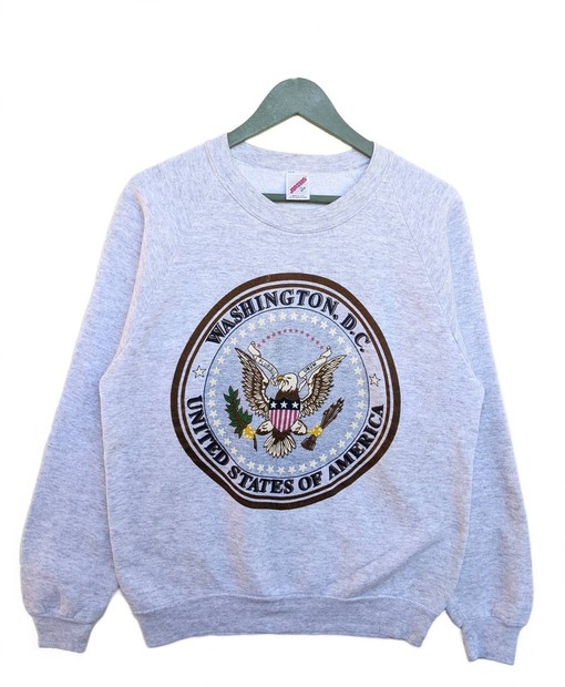 Washington D.C. Logo 90s Vintage Sweatshirt Hoodie Shirt, American University T Shirt, Retro NCAA Shirts