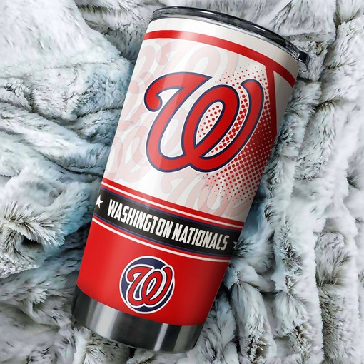 Washington Nationals MLB Tumbler with Awesome Design - Best Tumbler for Nats Fans