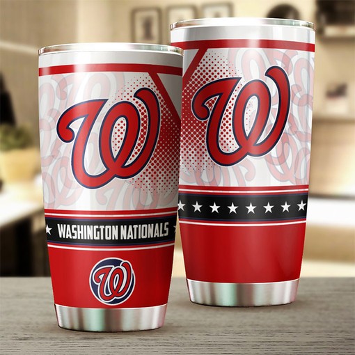 Washington Nationals MLB Tumbler with Awesome Design - Best Tumbler for Nats Fans - Image 2