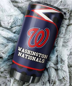Washington Nationals MLB Tumbler with Custom MLB Logo for Devoted Fans