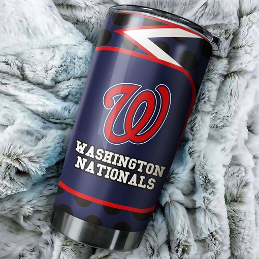 Washington Nationals MLB Tumbler with Custom MLB Logo for Devoted Fans