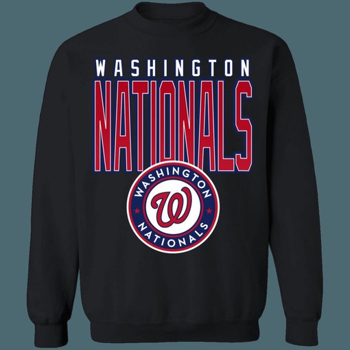 Washington Nationals Retro 90's MLB Crewneck Sweatshirt Hoodie Shirt - Perfect Gift For Baseball Fans - Image 4