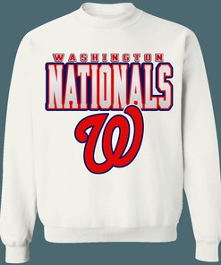 Washington Nationals Retro MLB Crewneck Sweatshirt Hoodie Shirt - Ideal For Fans of MLB