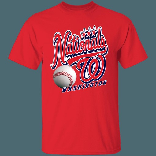 Washington Nationals Vintage MLB T-Shirt Sweatshirt Hoodie Gifts for Baseball Fans - Must Buy For Baseball Fans - Image 2