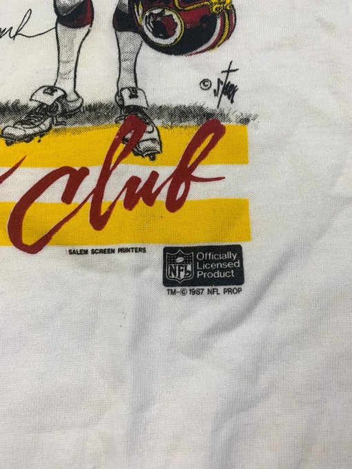 Washington Redskins 80s Vintage Style Football Sweatshirt T-shirt - Ideal Gift for NFL Fans - Image 3