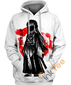 Water Breathing Muichiro 3D Hoodie - Men's 3D All Over Print Hoodies